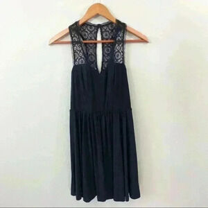 BCBGeneration lace trapeze dress